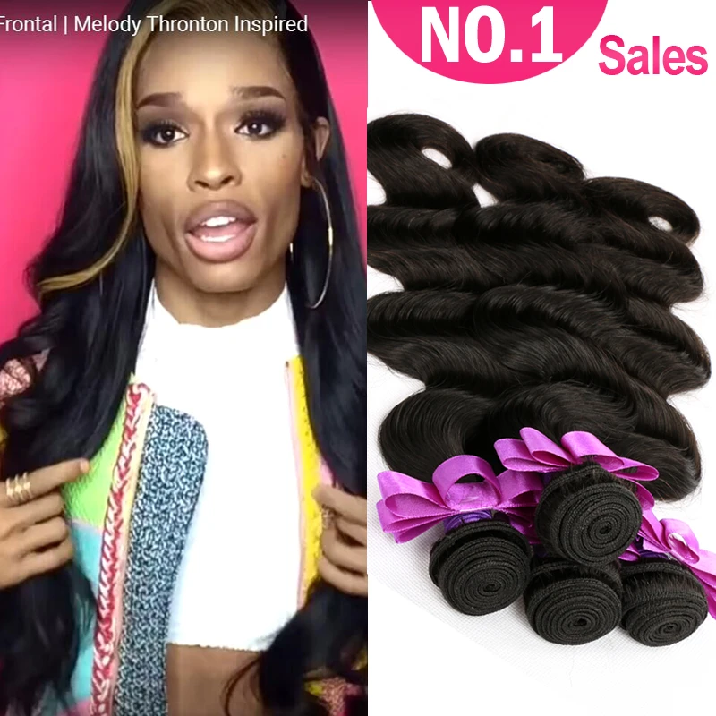Alipearl Hair Peruvian Virgin Hair Body Wave 4 Bundles 8A Grade Unprocessed Virgin Human Hair Extensions Puruvian Body Wave Hair