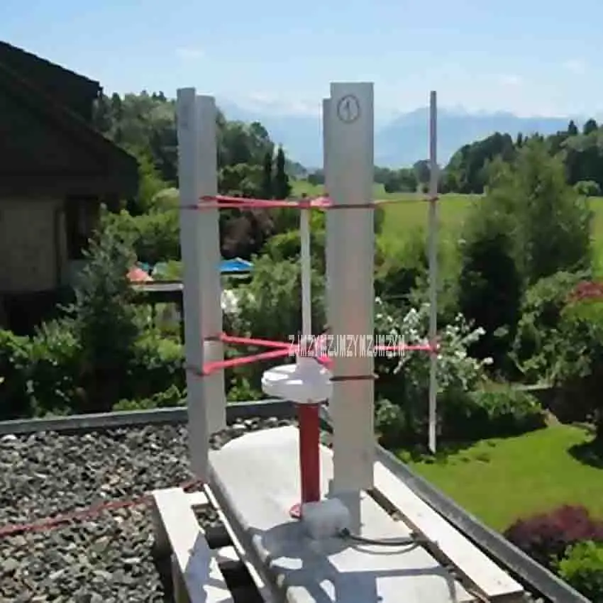 

50W Max 75W DC12V-24V High-efficient Vertical Axis Wind Turbine Generator SAV-75W, 5 Blades Wind Energy Rotor 260r/min Hot Sale
