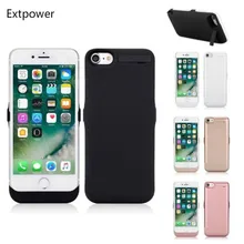 Внешний аккумулятор 10000 мА/ч, чехол для iPhone 6, 6s, 7, 8, Ультратонкий чехол для зарядки аккумулятора, для iPhone 6, 6s, 7, 8 Plus