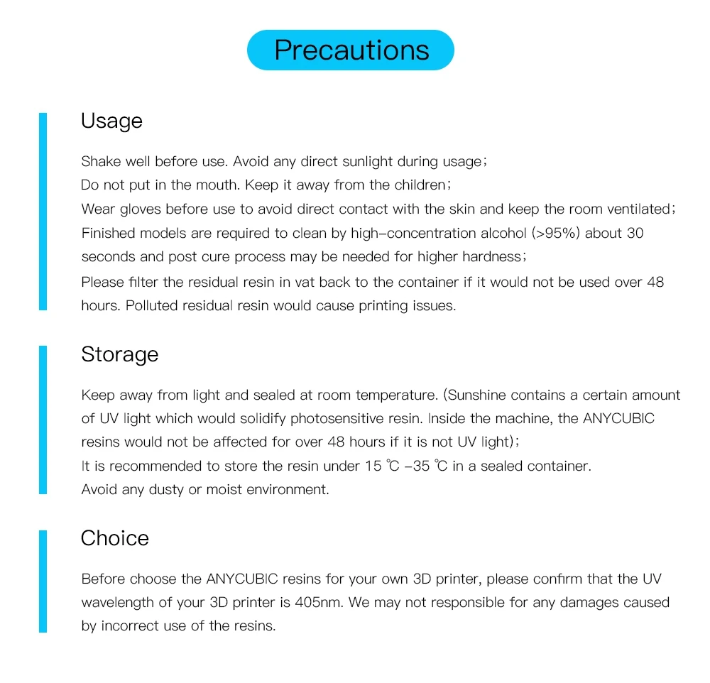 abs pla petg ANYCUBIC 405nm UV Resin For LCD 3D Printer Photon Mono X 6K Photon M3 Max UV Sensitive Resin 2kg 4kg Liquid Printing Materials pla petg abs