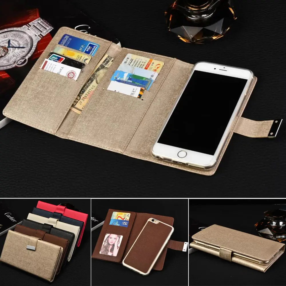 10PCS Sumgo Leather Cases For iPhone 7 Fundas case For iPhone 8 Plus Case Cover Flip