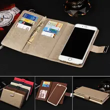 10PCS Sumgo Leather Cases For iPhone 7 Fundas case For iPhone 8 Plus Case Cover Flip