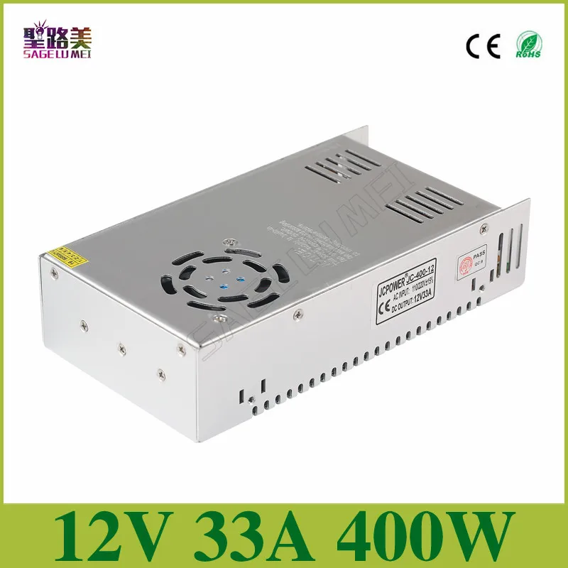 DC12V 33A 400 Вт регулируемый драйвер импульсного источника питания Трансформаторы