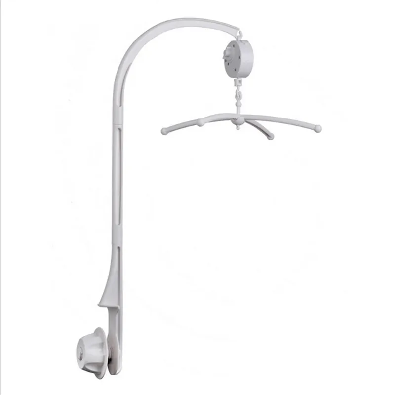 

New Baby toys White Rattles Bracket Set Baby Crib Mobile Bed Bell Toy Holder Arm Bracket Wind-up Music Box