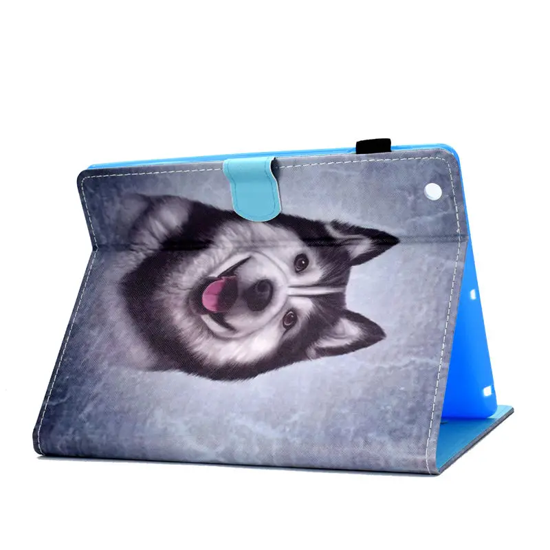 Мультфильм Cat Чехол для Apple iPad 2/3/4 чехол Funda планшет силиконовый чехол из искусственной кожи для iPad2 iPad3 iPad4 Стенд кожи в виде ракушки+ стилус+ Защитная пленка на экран