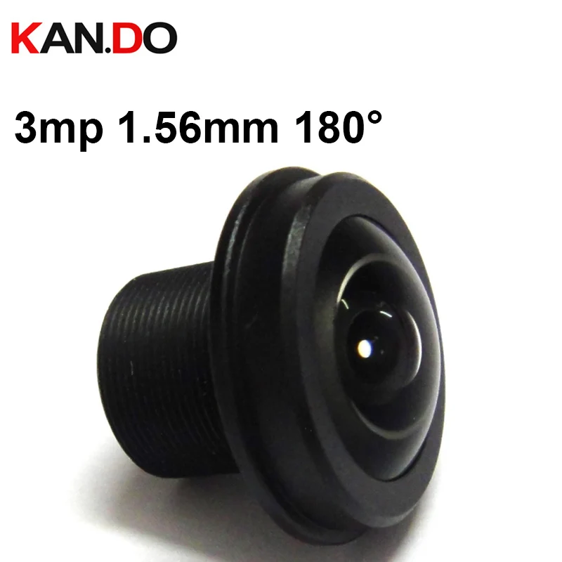 

HD 3MP 1.56mm 1/2.5" Panoramic CCTV lens Fisheye 180 degrees F2.0 for 720P/1080P Camera 3mp lens 170 degree lens