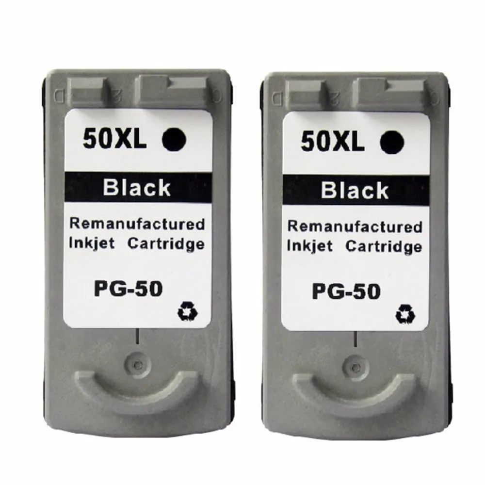 Восстановленные чернильные картриджи для струйного принтера Canon PG 50 PG50 Pixma MP160 MP170