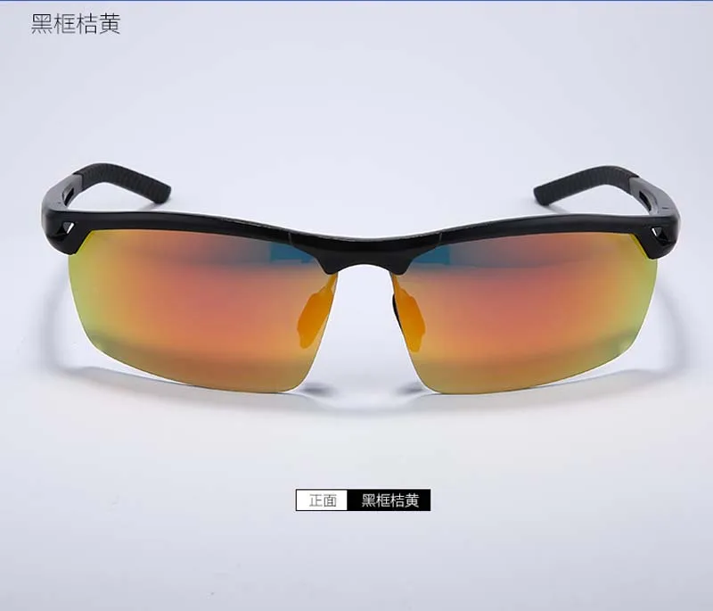 C6-BLACK ORANGE LENS