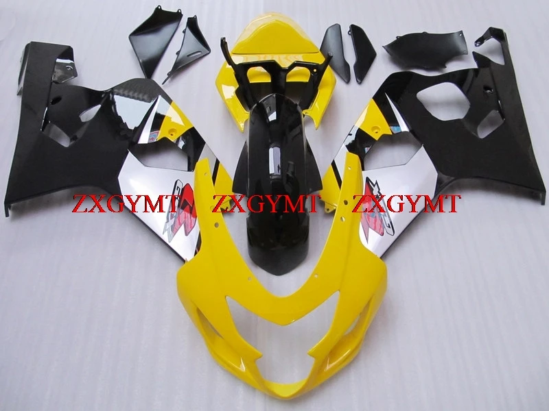 

Bodywork for GSXR600 2004 - 2005 K4 Plastic Fairings GSXR 600 05 Black Yellow Fairing GSXR750 04