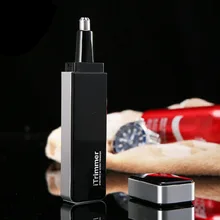 Электрический триммер для ушей и носа для Мужской бритвы на батарейках для удаления волос, тример для бровей, безопасный долговечный набор инструментов для ухода за лицом