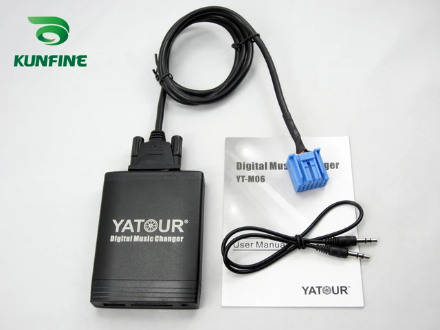 voiture audio mp3 cd lecteur adaptateur soutien mp3 usb carte sd