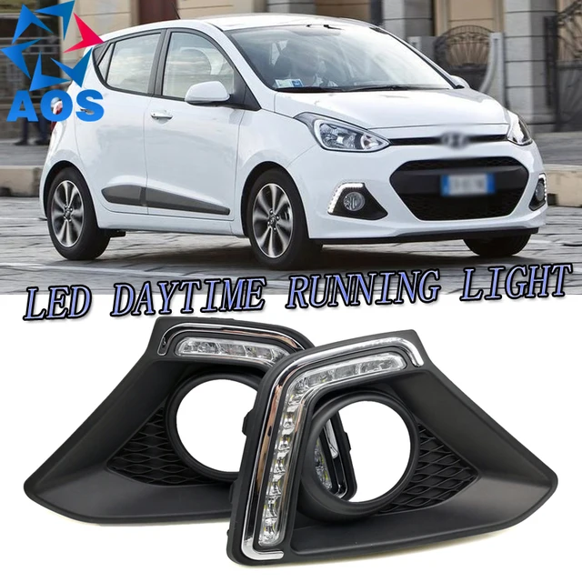 2PCs/set car sytling LED Daylight DRL Daytime Running Lights waterproof LED daytime running for