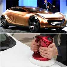 12 В Авто Грузовик дома ABS черный воском полировальная машина буфера полировальная машина уход за краской защита Стайлинг