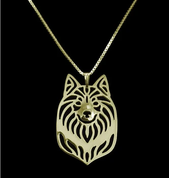 

DANGGAO Newest fashion Handmade Icelandic Sheepdog Pendant Necklace women choker necklace Dog charm Jewelry Pet Lovers Gift Idea