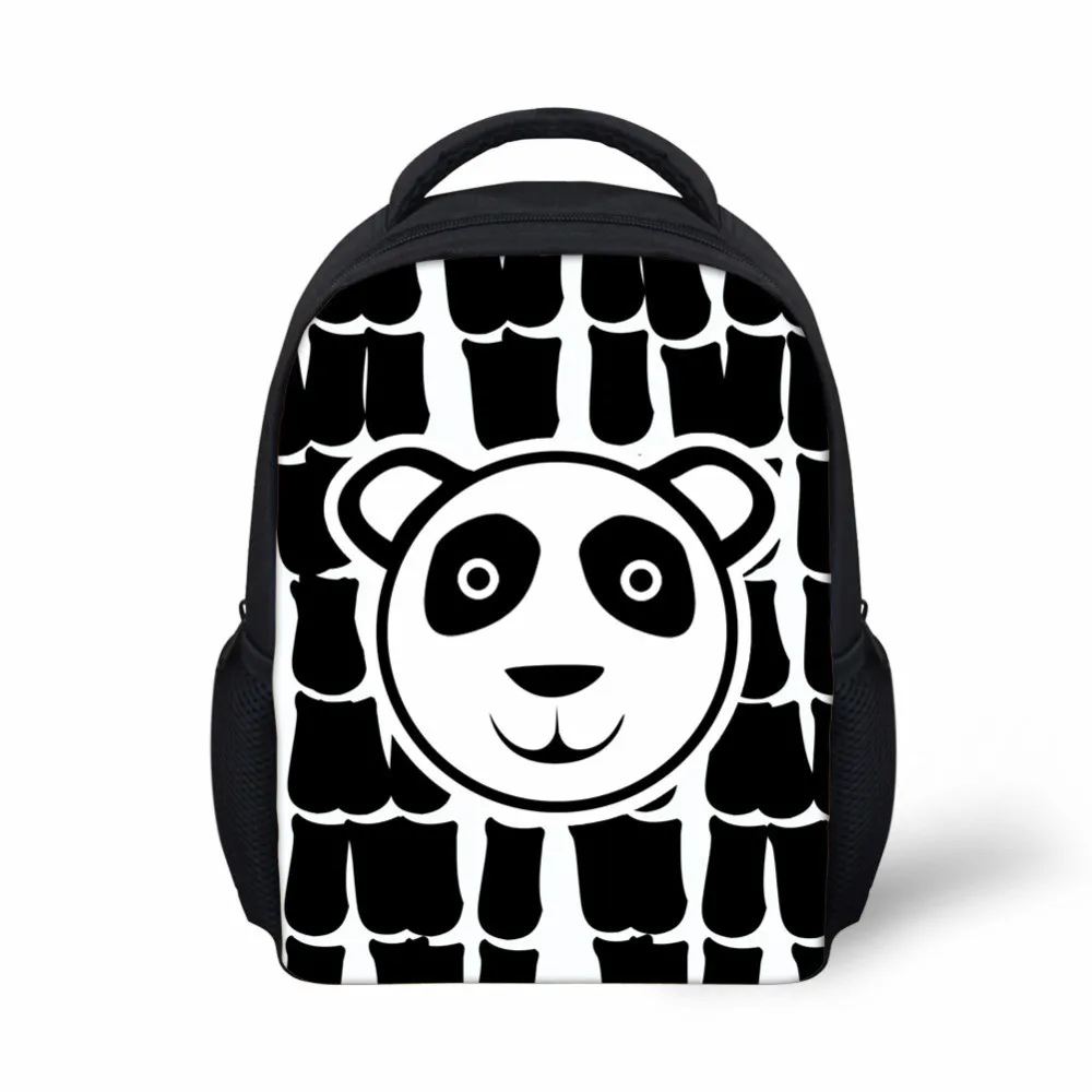 #*Cheap THIKIN Cute Black White Panda Mini Kids Bagpack School Bag for Kids Girls Durable Child Baby Kindergarten Bookbag Baby Daily Bag