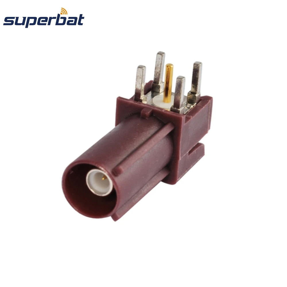 Violet Male RF Coaxial Connector for Car GSM Cellular Phone