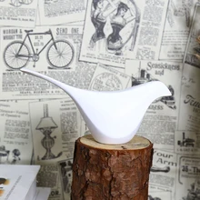 Nordic Style Resin White Black Bird Figurine 3PCS/SET Creative Artificial simple furnishing articles room Decoration Crafts