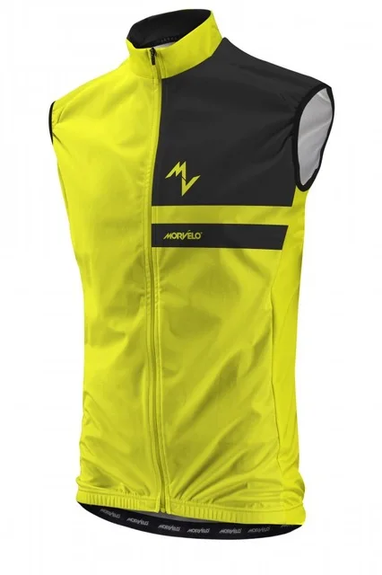 morvelo 1 Летний жилет для велоспорта дышащий без рукавов MTB Ropa Ciclismo maillot gilet - Цвет: Золотой