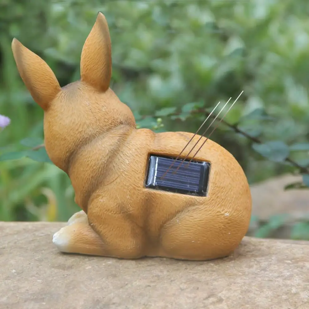 Солнечный светодиодный ландшафтный светильник Улитка Собака Сова лампа «кролик» садовый орнамент мультфильм животное подземный свет газон двор Декор