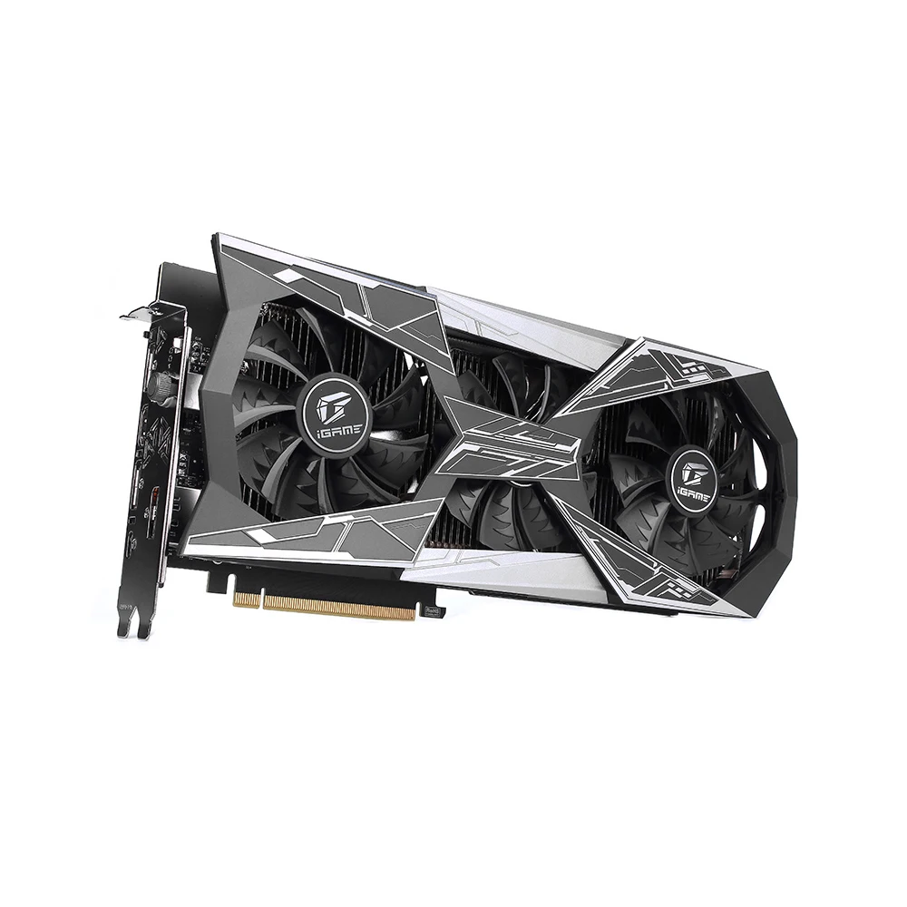 Цветная видеокарта GeForce RTX 2060 SUPER Vulcan X OC GPU Nvidia GDDR6 8G iGame PCI-E 3,0 256 бит для игрового ПК