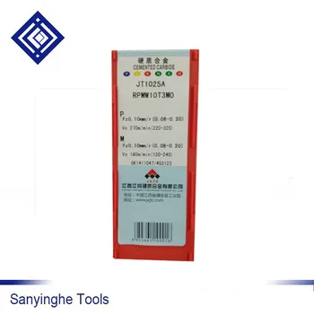 

High quality 10 pcs/lots Milling Inserts Tungsten Carbide Insert tips for CNC Machine RPMW10T3MO JT1025A