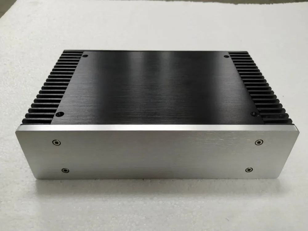 BRZHIFI BZ2607 series double radiator aluminum case for power amplifier short version karaoke amplifier