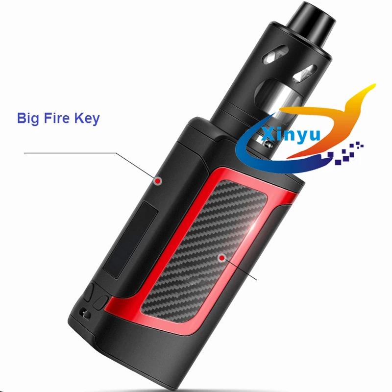 HOT Electronic Cigarette 80W Adjustable vape mod box kit 2000mah 0.5ohm battery 3.5ml tank e-cigarette Big smoke atomizer vaper