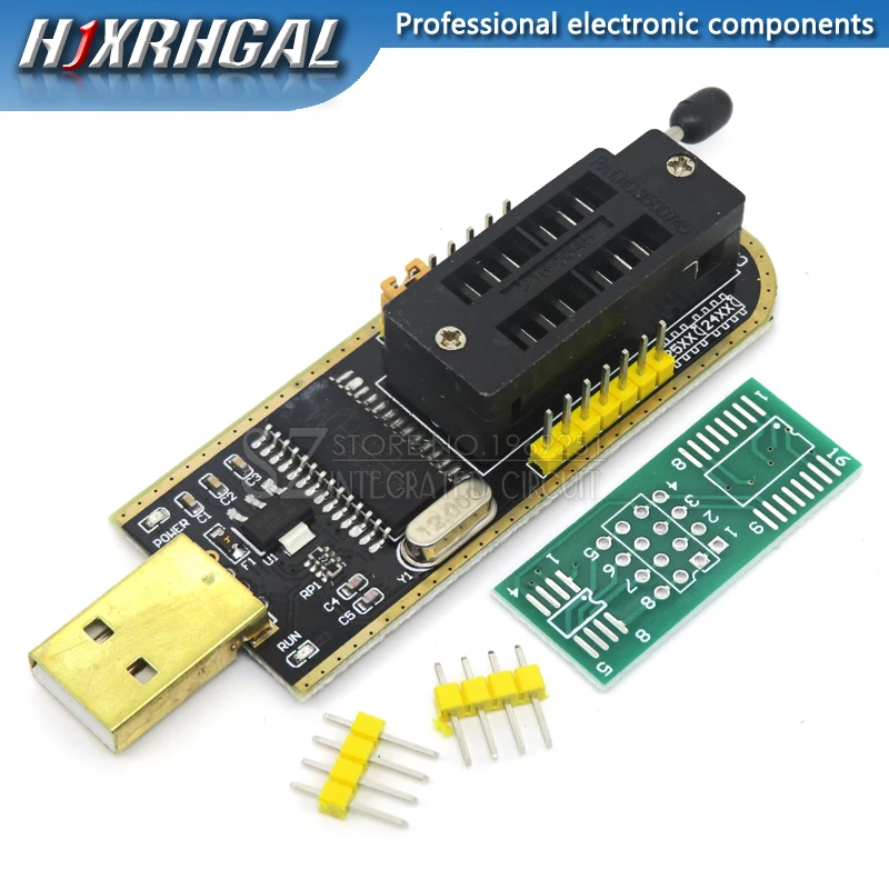 

1PCS CH341A CH341 24 25 Series EEPROM Flash BIOS USB Programmer with Software & Driver