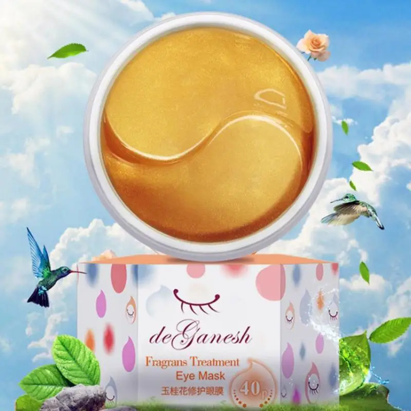 

Moisturizing Firming Eye Masks 60/80Pieces Collagen Crystal Smooth Lifting Firmness Eye Patches Dark Circles Fine Lines Removal
