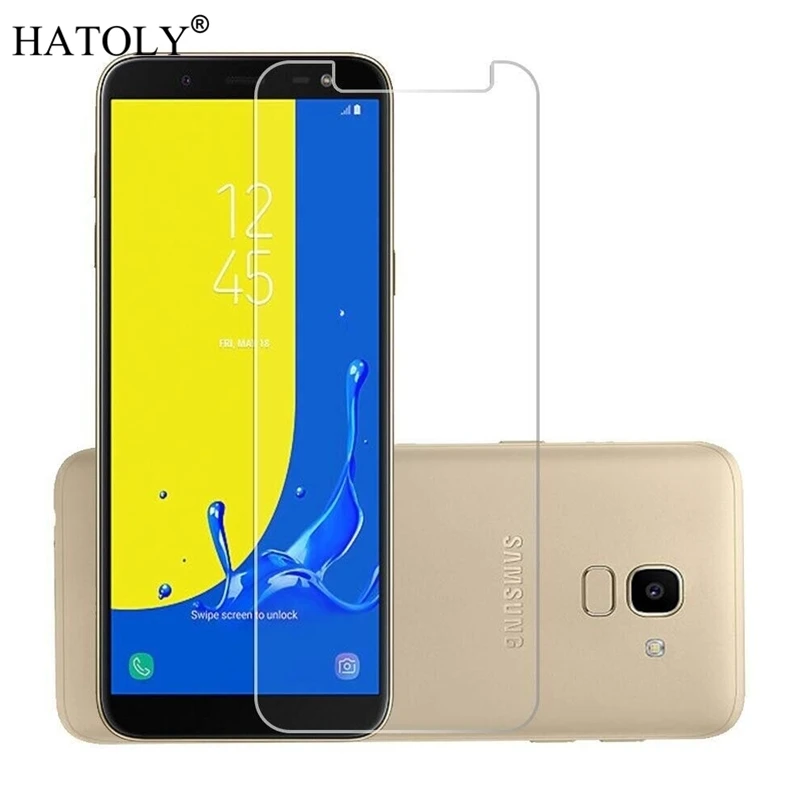 For Tempered Glass Samsung Galaxy J6 2018 Glass Film 9H Screen ...