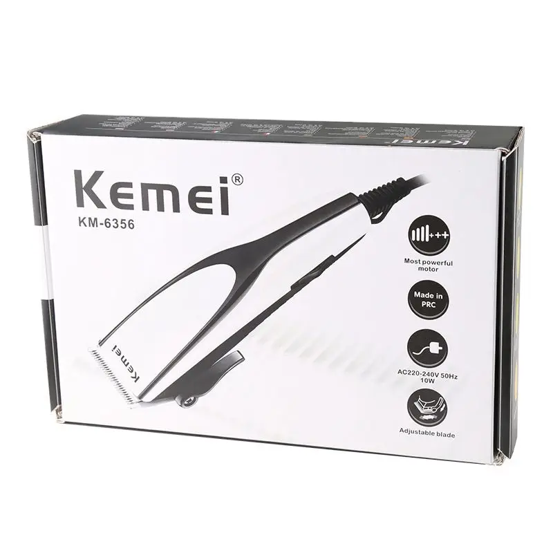 Новый Kemei professional триммер для волос Парикмахерская Стрижка Парикмахерская 10 Вт машинка для стрижки волос Машинка для стрижки волос мощная