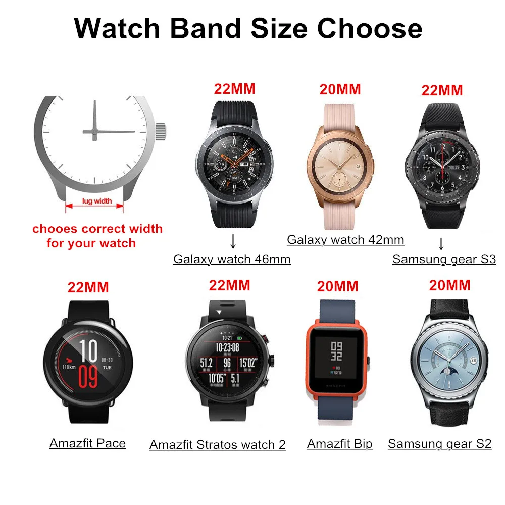 Миланская петля для samsung gear S3 frontier для samsung Galaxy Watch 46 мм 42 мм активный ремешок 20 мм 22 ремешок для часов, мм браслет