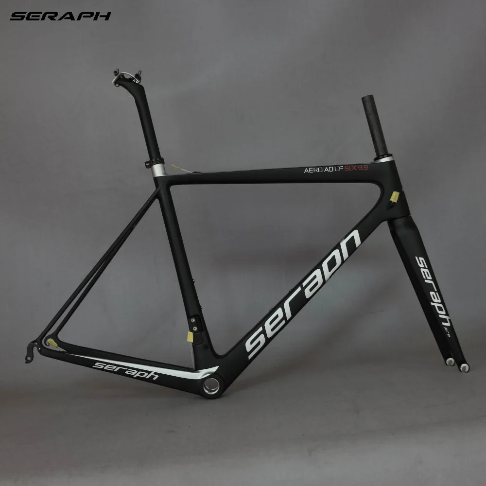 Buy SERAPH bike carbon road frame Carbon Fiber bicycle Frame,T1000 Bicycle