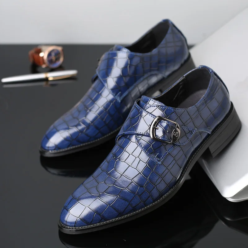 Sapatos Patente Negócios Formais Preto amarelo Claro De Homens Oxfords Dedo Do Dos Couro Pé azul Vestido Apontado Casamento Clássicos wqI8pB