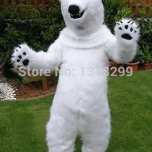 Костюм полярного медведя талисмана маскарадный костюм маскарадный тематический костюм для карнавала наборы костюмов