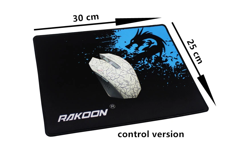 RAKOON игровой коврик для мыши анти-с блокировкой скольжения края водонепроницаемый коврик для мыши Натуральный каучук Коврик для мыши для геймера или ежедневного использования