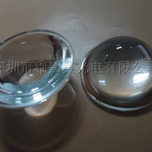 Высококачественный светодиодный объектив диаметром 35 мм светодиодный из оптического стекла объектив, плоско-выпуклая линза