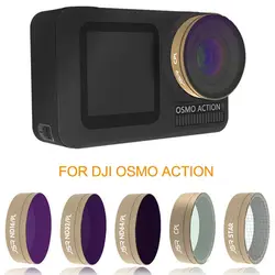 2019 Новое поступление оптический стеклянный фильтр для объектива UV CPL ND STAR Комплект для DJI OSMO экшн Спортивная камера аксессуары Объектив