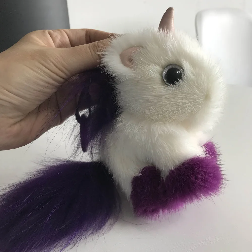 Magicfur So Cute Unicorn кукольный брелок из натурального меха норки с животными сумочка