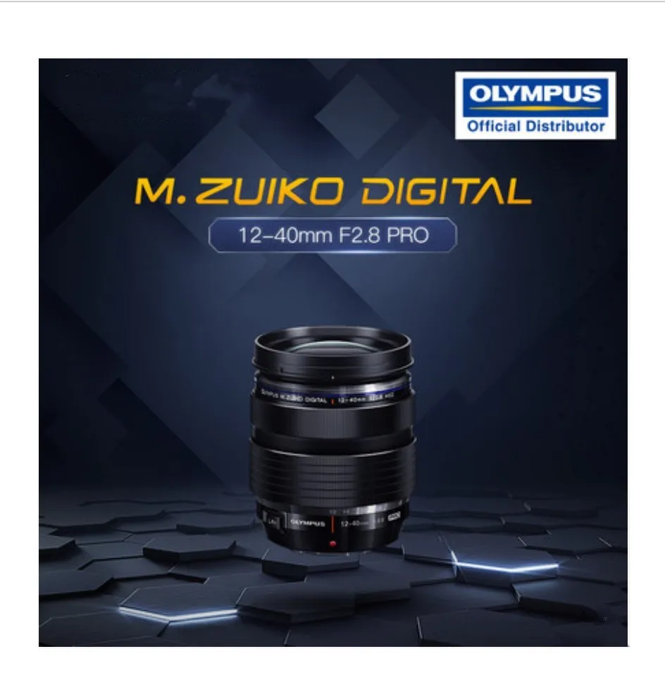 Объектив Olympus 12-40 для объектива камеры M43 M. Zuiko Digital ED 12-40 мм f/2,8 Pro