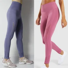 Высокие эластичные штаны для йоги, женские спортивные Леггинсы, обтягивающие, для бега, спортивные, одноцветные, для девушек, быстросохнущие, для тренировок, фитнеса, брюки