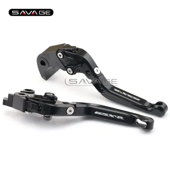 

For SUZUKI GSX-R/GSXR 1000 GSXR1000 2007-2008 Motorcycle Adjustable Folding Extendable Brake Clutch Lever Black
