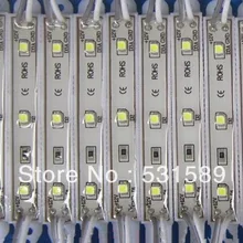 500 шт. водонепроницаемый SMD 2835 Светодиодный светодиодный модуль подсветки светодиодный модули знака DC12V 0,24 W 3 светодиодный/за штуку