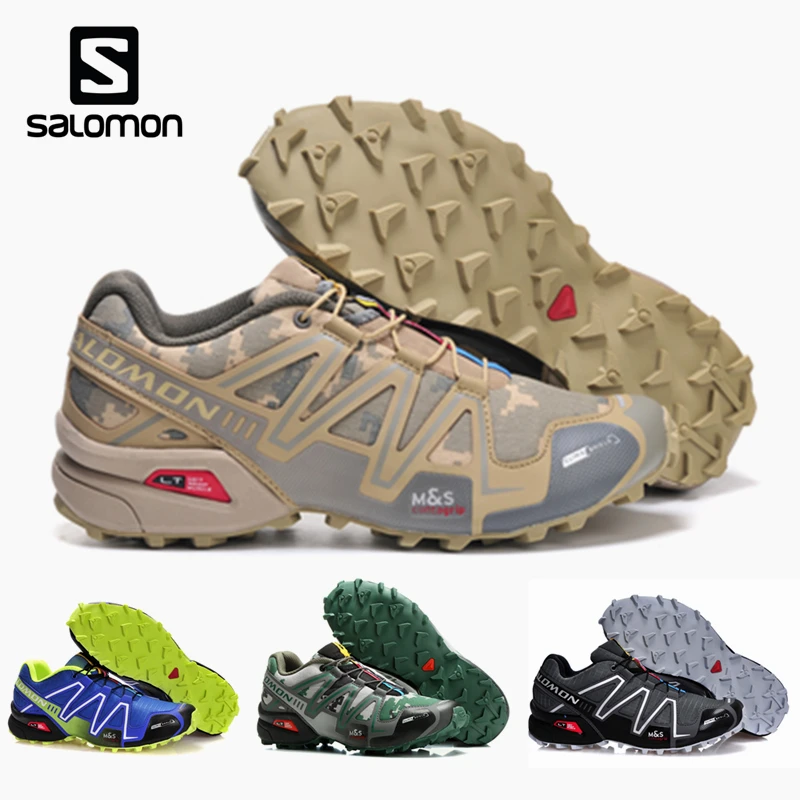 Salomon Скорость Крест 3 CS для мужчин Спорт на открытом воздухе обувь дышащая кроссовки zapatillas Hombre мужской крест 3 кроссовки