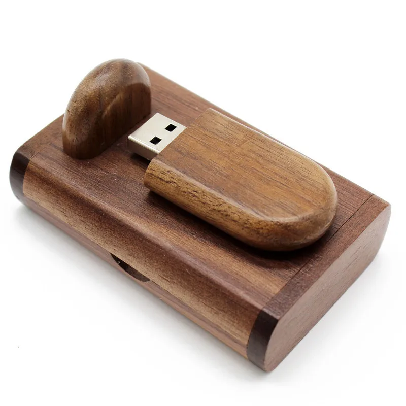 TEXT ME engrave Walunt wood Maple wood wooden+box LOGO print usb flash drive usb2.0 4GB 8GB 16GB 32GB 64GB photography gift - Цвет: Walunt  wood