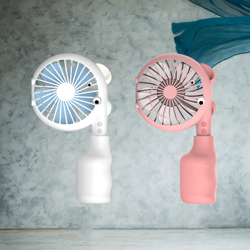 

Usb Handheld Convenient Summer Cooling Fan 800Mah Battery Ventilator Cute Pig Style Fan