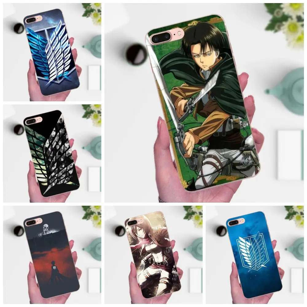 Чехол для мобильного телефона Attack On Titan Mikasa красочный стиль Xiaomi Note 3 4 Mi3 Mi4 Mi4C Mi4i Mi5 Mi