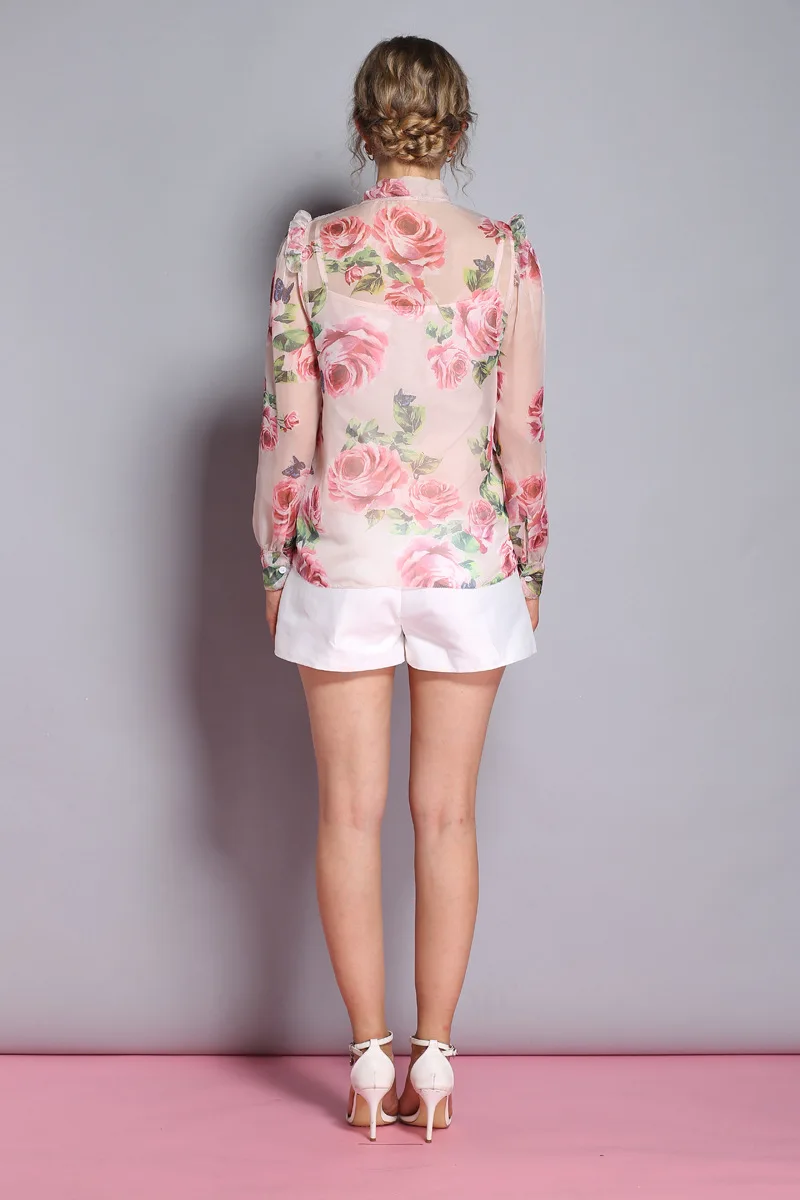 Lady Milan New Arrival Spring Women's Bow Collar