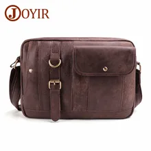 JOYIR Genuine Leather Men Bags Vintage Messenger Bags Cow Leather Men Shoulder Bag Casual Male Small Briefcases Crossbody Bags JOYIR Genuine Leather Men Bags Vintage Messenger Bags Cow Leather Men Shoulder Bag Casual Male Small Briefcases Crossbody Bags