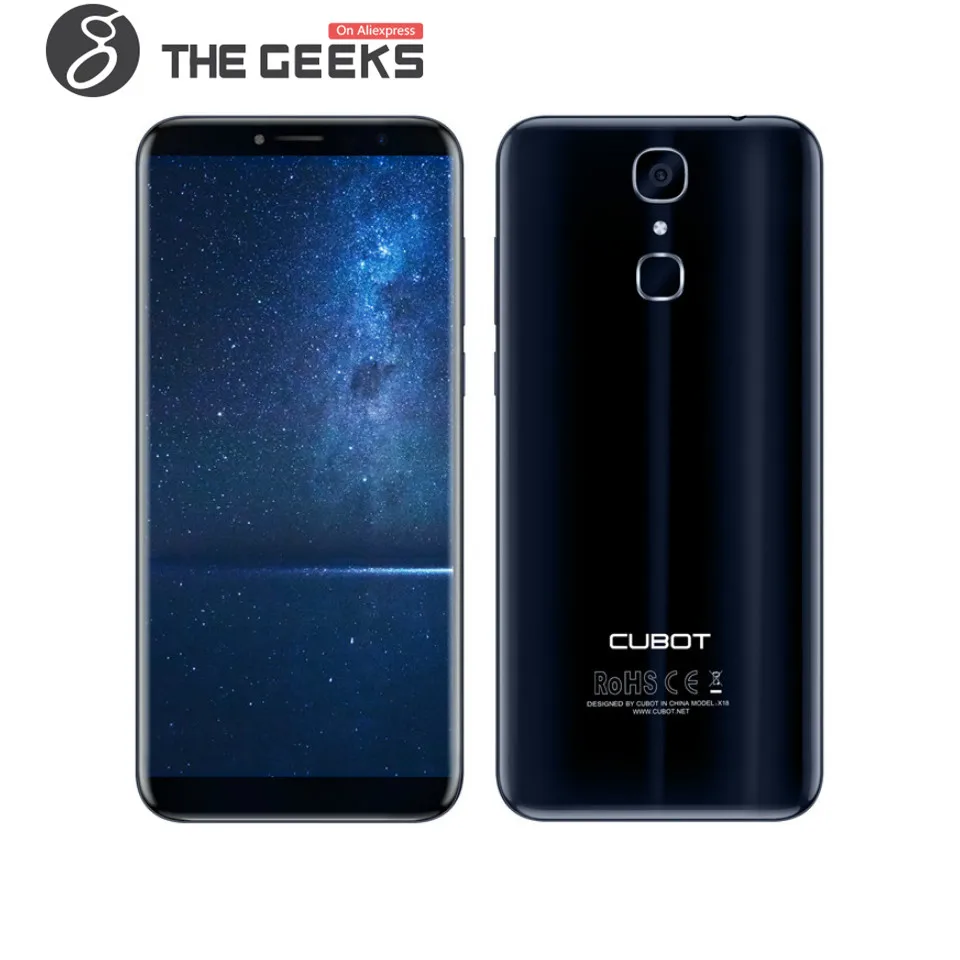 CUBOT X18 3 ГБ Оперативная память 32 Встроенная смартфона MTK6737T 1 5 ГГц 4 ядра 7 дюймов 2.5D